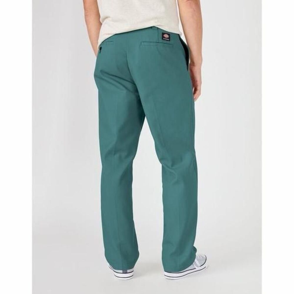 NWT Dickies Skateboarding Regular Fit Twill Pants 36x34 Green Workwear Chino Ska - Picture 2 of 8